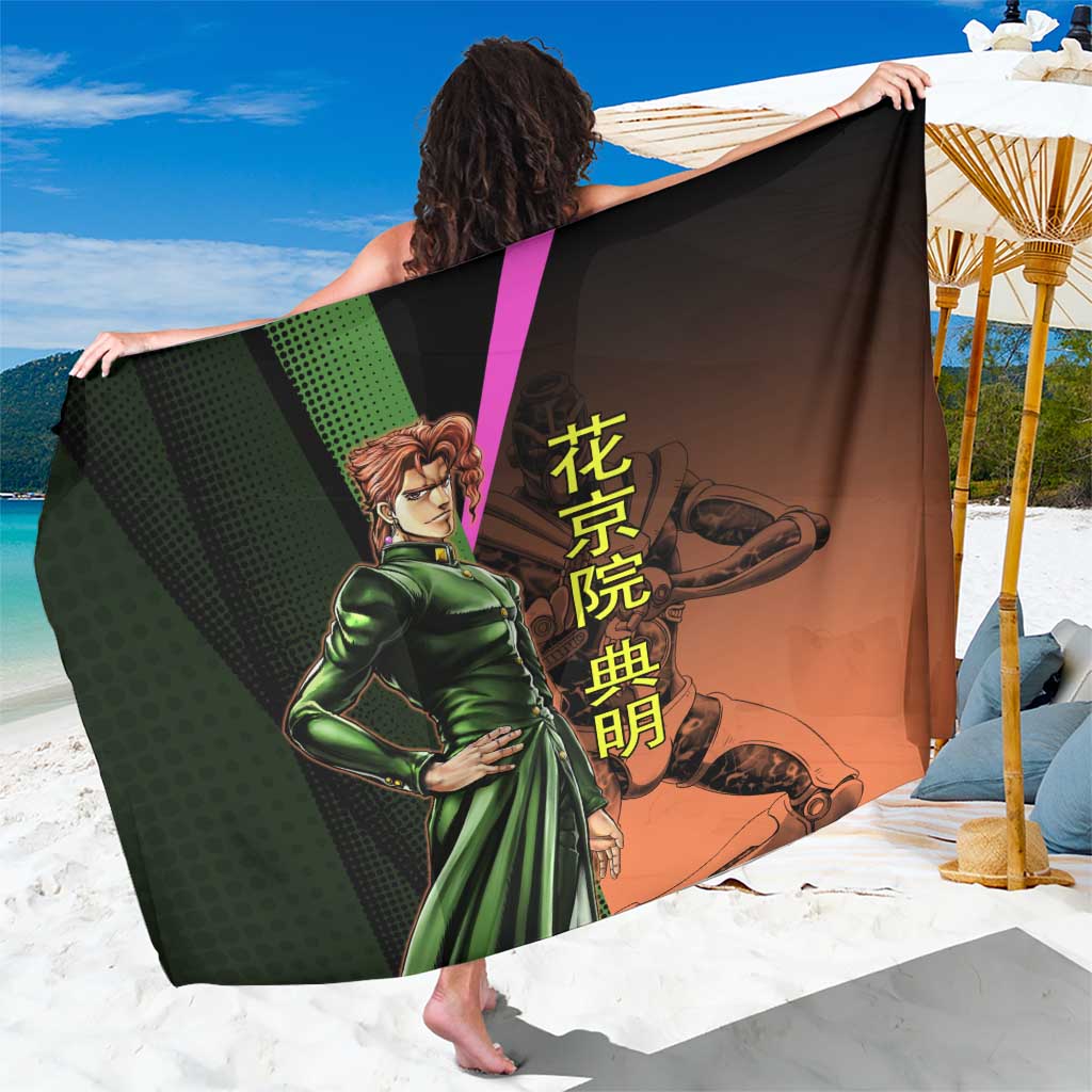 Noriaki Kakyoin JoJo’s Bizarre Adventure Sarong with Hierophant Green Stand - The Mazicc