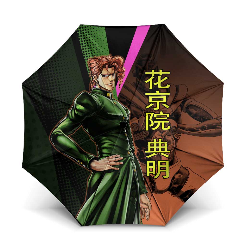 Noriaki Kakyoin JoJo’s Bizarre Adventure Umbrella with Hierophant Green Stand - The Mazicc