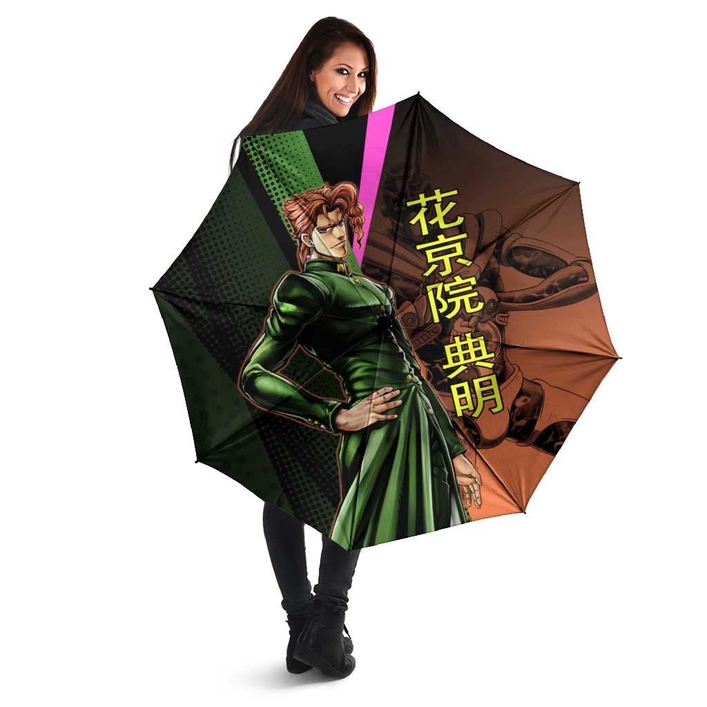 Noriaki Kakyoin JoJo’s Bizarre Adventure Umbrella with Hierophant Green Stand - The Mazicc