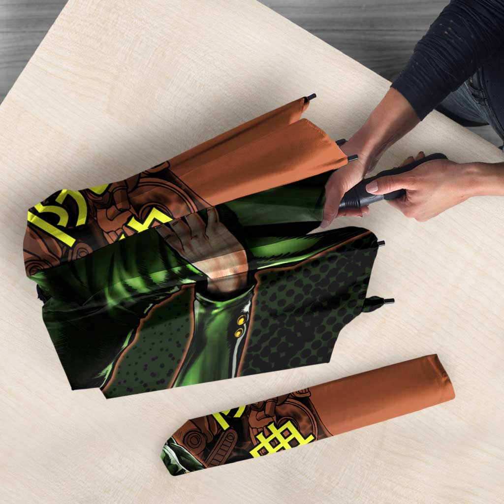 Noriaki Kakyoin JoJo’s Bizarre Adventure Umbrella with Hierophant Green Stand - The Mazicc