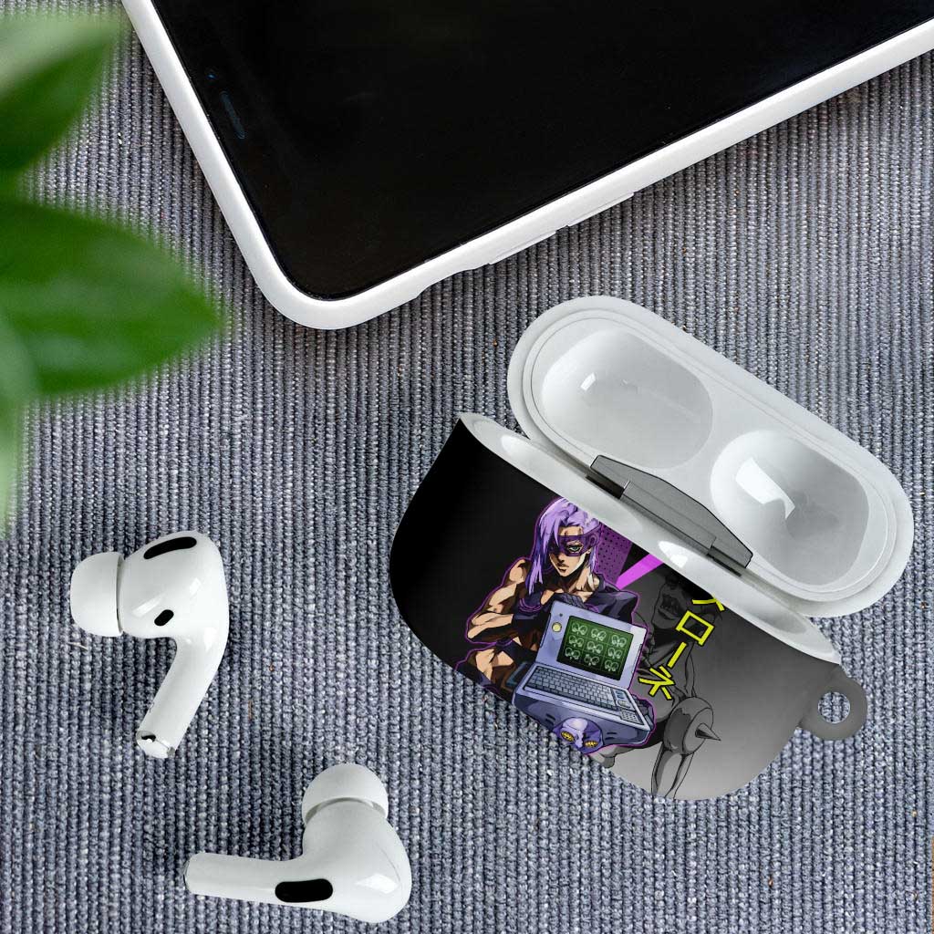 Melone JoJo’s Bizarre Adventure AirPods Case with Laptop-Featured Stand Display - The Mazicc
