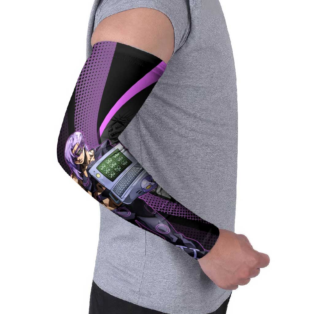 Melone JoJo’s Bizarre Adventure Arm Sleeves with Laptop-Featured Stand Display - The Mazicc