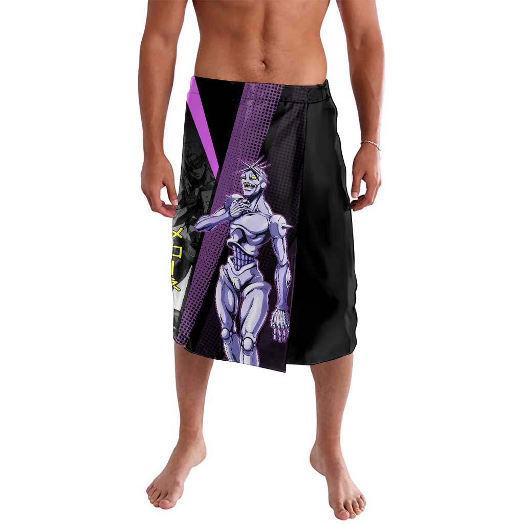 Melone JoJo’s Bizarre Adventure Lavalava with Laptop-Featured Stand Display - The Mazicc