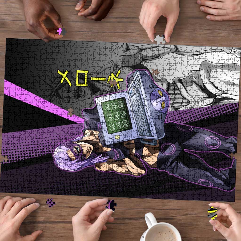 Melone JoJo’s Bizarre Adventure Puzzle with Laptop-Featured Stand Display - The Mazicc