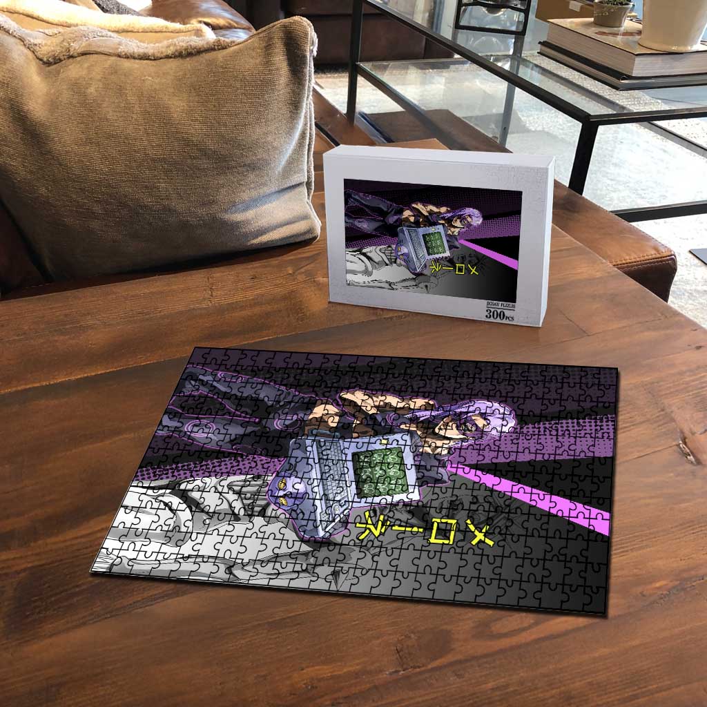 Melone JoJo’s Bizarre Adventure Puzzle with Laptop-Featured Stand Display - The Mazicc
