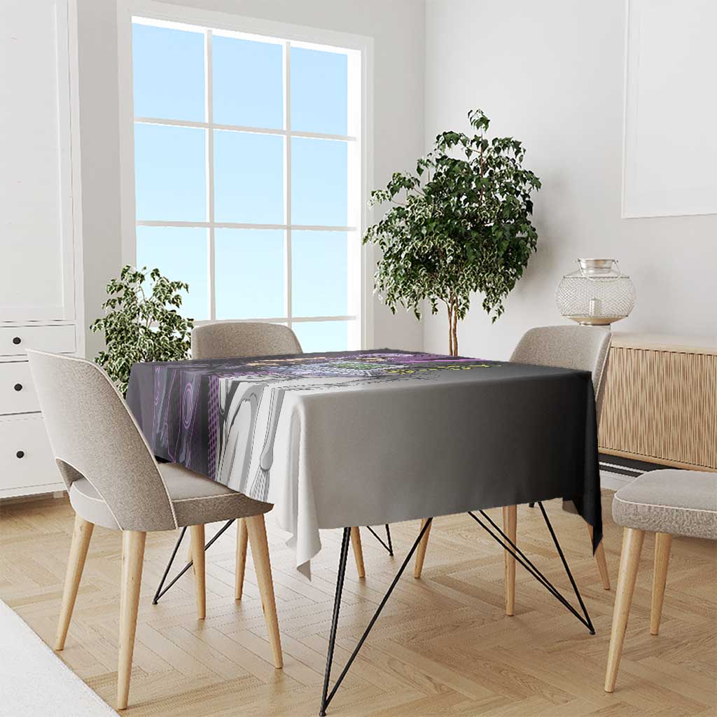 Melone JoJo’s Bizarre Adventure Tablecloth with Laptop-Featured Stand Display - The Mazicc