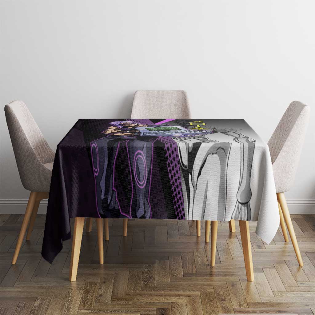 Melone JoJo’s Bizarre Adventure Tablecloth with Laptop-Featured Stand Display - The Mazicc