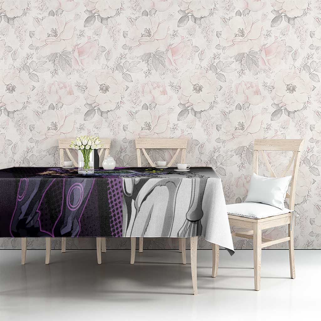 Melone JoJo’s Bizarre Adventure Tablecloth with Laptop-Featured Stand Display - The Mazicc
