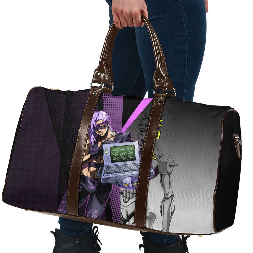 Melone JoJo’s Bizarre Adventure Travel Bag with Laptop-Featured Stand Display - The Mazicc