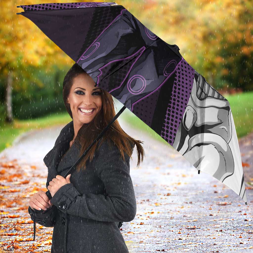Melone JoJo’s Bizarre Adventure Umbrella with Laptop-Featured Stand Display - The Mazicc