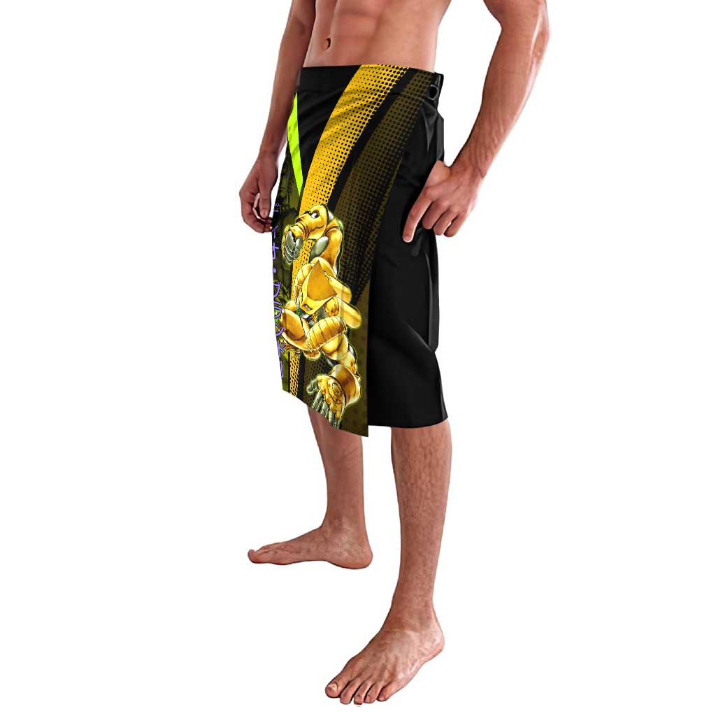 Dio Brando JoJo’s Bizarre Adventure Lavalava with The World Stand and Comic Graphic - The Mazicc