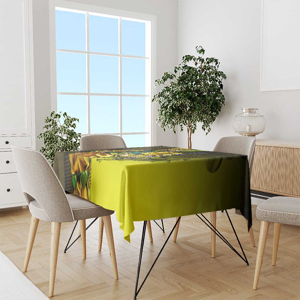 Dio Brando JoJo’s Bizarre Adventure Tablecloth with The World Stand and Comic Graphic - The Mazicc