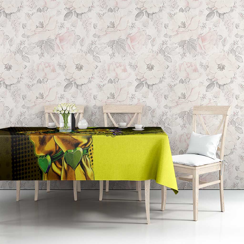 Dio Brando JoJo’s Bizarre Adventure Tablecloth with The World Stand and Comic Graphic - The Mazicc