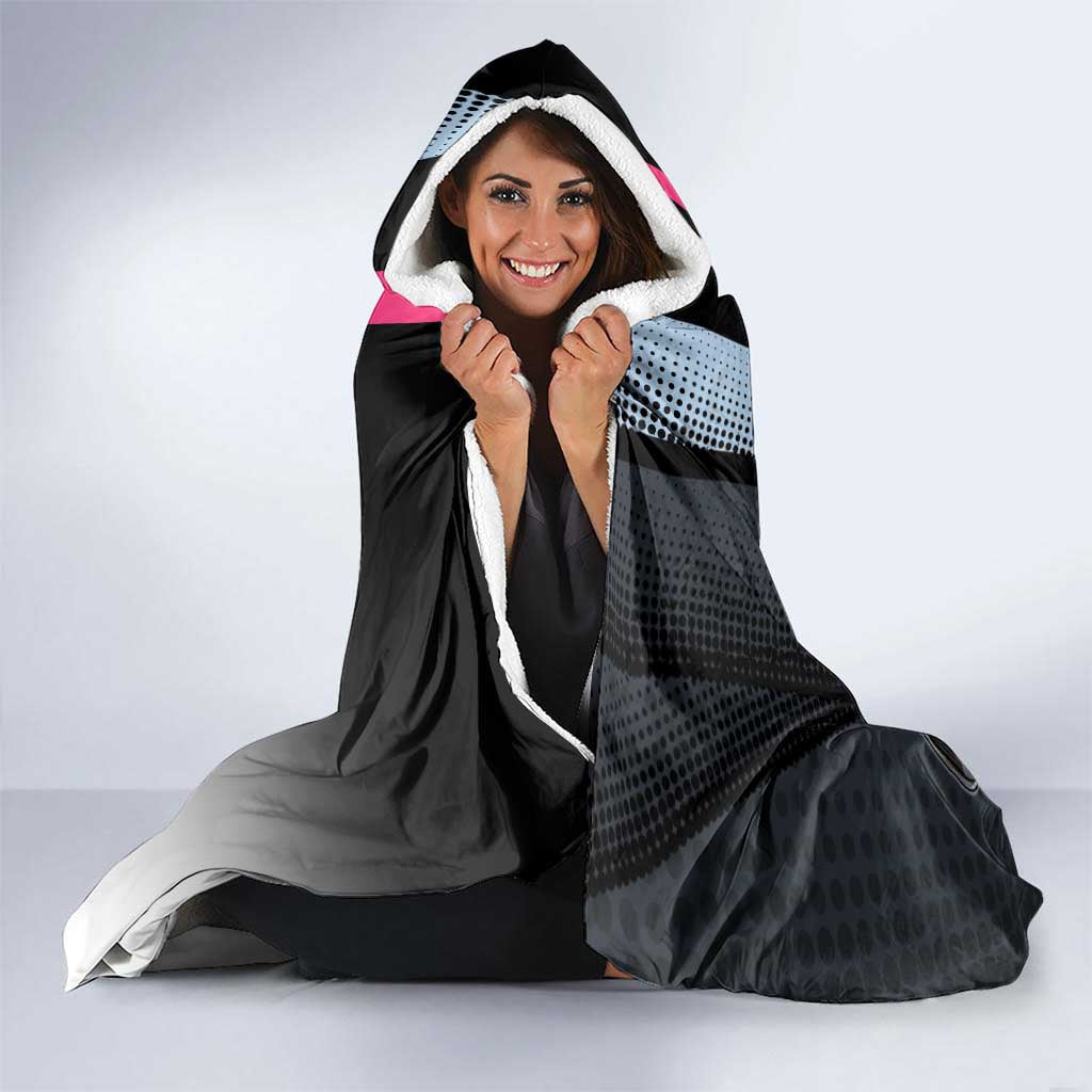 Risotto Nero JoJo’s Bizarre Adventure Hooded Blanket with Dark Manga Style Graphic - The Mazicc