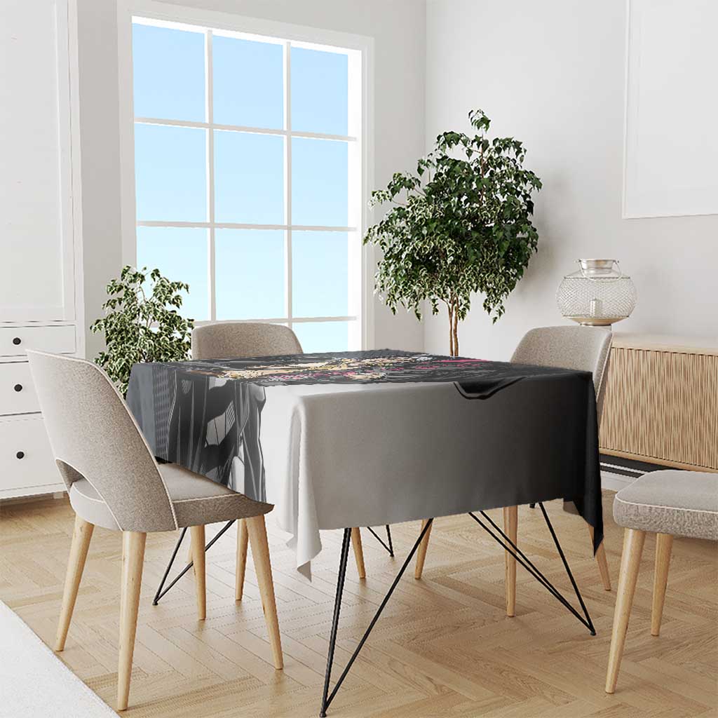Risotto Nero JoJo’s Bizarre Adventure Tablecloth with Dark Manga Style Graphic - The Mazicc