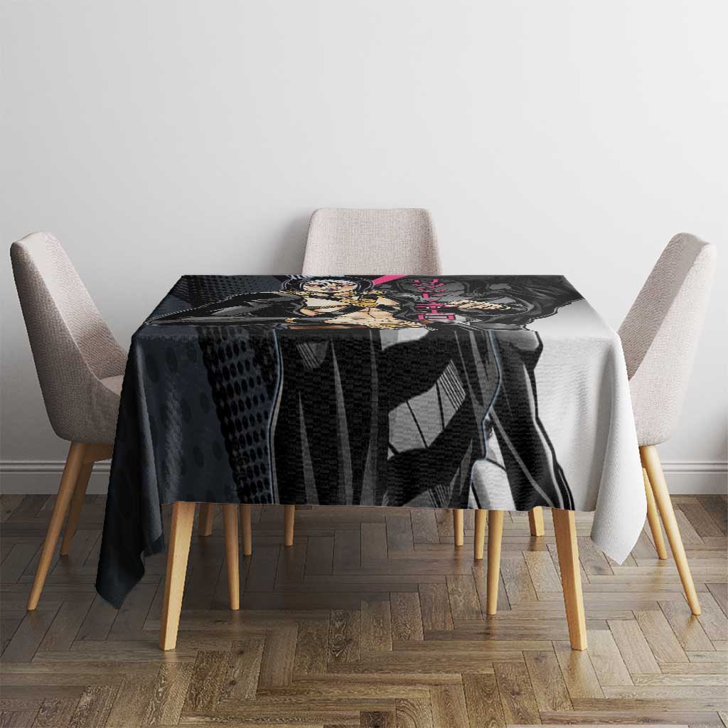 Risotto Nero JoJo’s Bizarre Adventure Tablecloth with Dark Manga Style Graphic - The Mazicc
