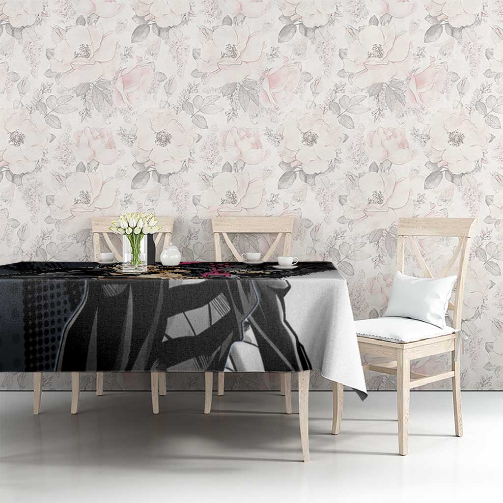 Risotto Nero JoJo’s Bizarre Adventure Tablecloth with Dark Manga Style Graphic - The Mazicc