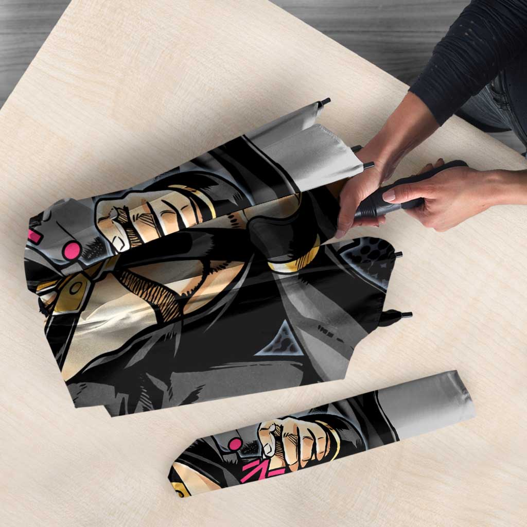 Risotto Nero JoJo’s Bizarre Adventure Umbrella with Dark Manga Style Graphic - The Mazicc