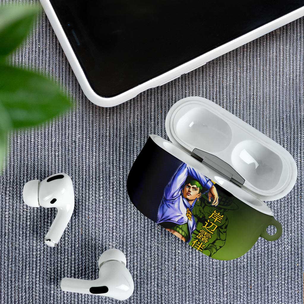 Rohan Kishibe JoJo’s Bizarre Adventure AirPods Case with Heaven's Door Stand and Manga Style - The Mazicc