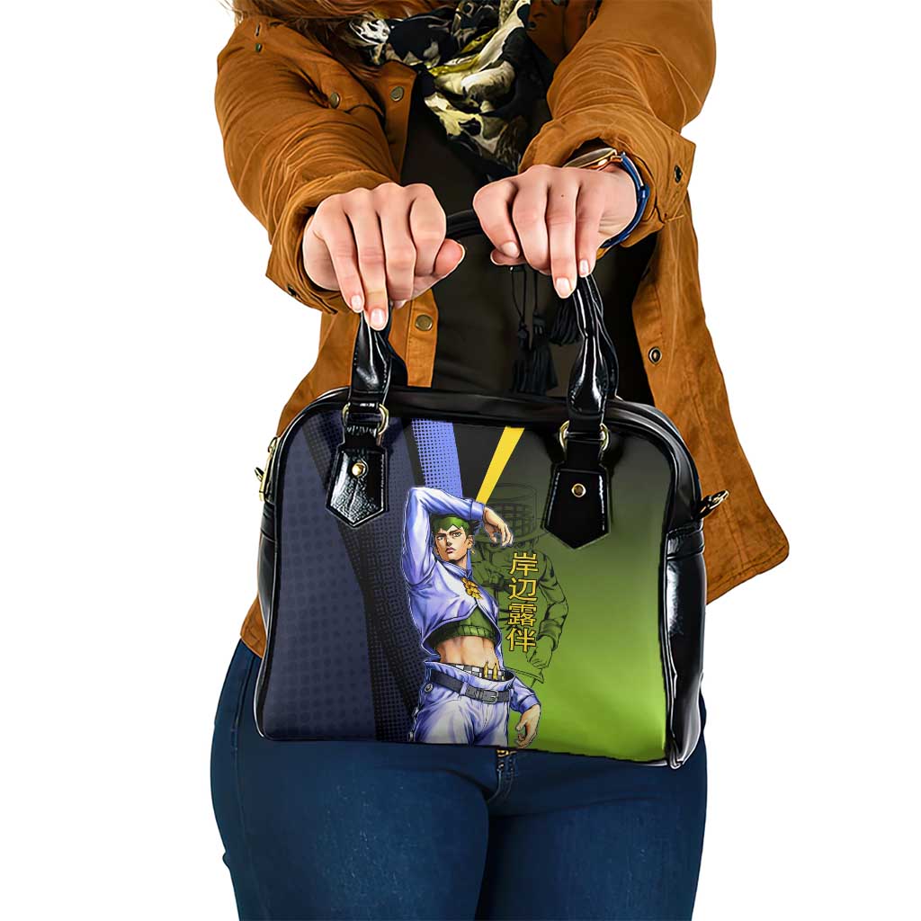 Rohan Kishibe JoJo’s Bizarre Adventure Shoulder Handbag with Heaven's Door Stand and Manga Style - The Mazicc