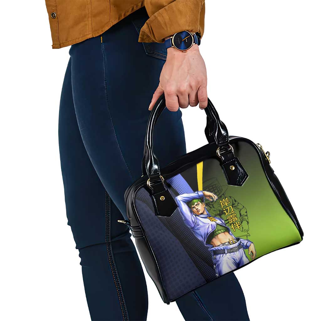 Rohan Kishibe JoJo’s Bizarre Adventure Shoulder Handbag with Heaven's Door Stand and Manga Style - The Mazicc