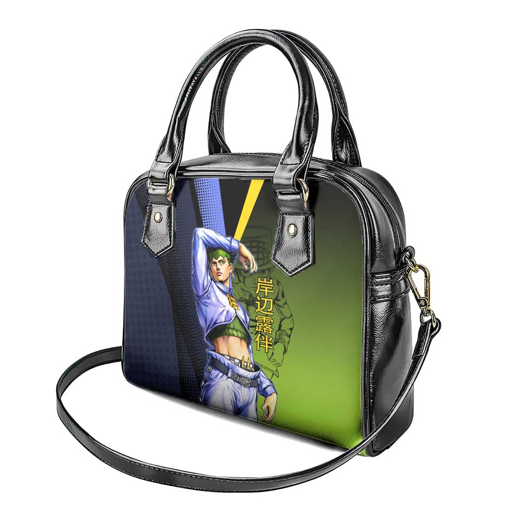 Rohan Kishibe JoJo’s Bizarre Adventure Shoulder Handbag with Heaven's Door Stand and Manga Style - The Mazicc
