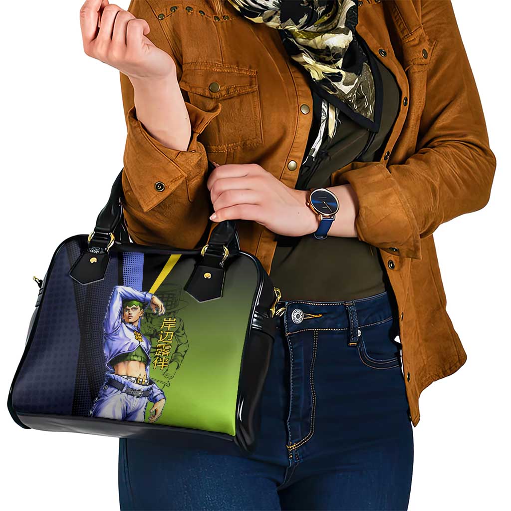 Rohan Kishibe JoJo’s Bizarre Adventure Shoulder Handbag with Heaven's Door Stand and Manga Style - The Mazicc
