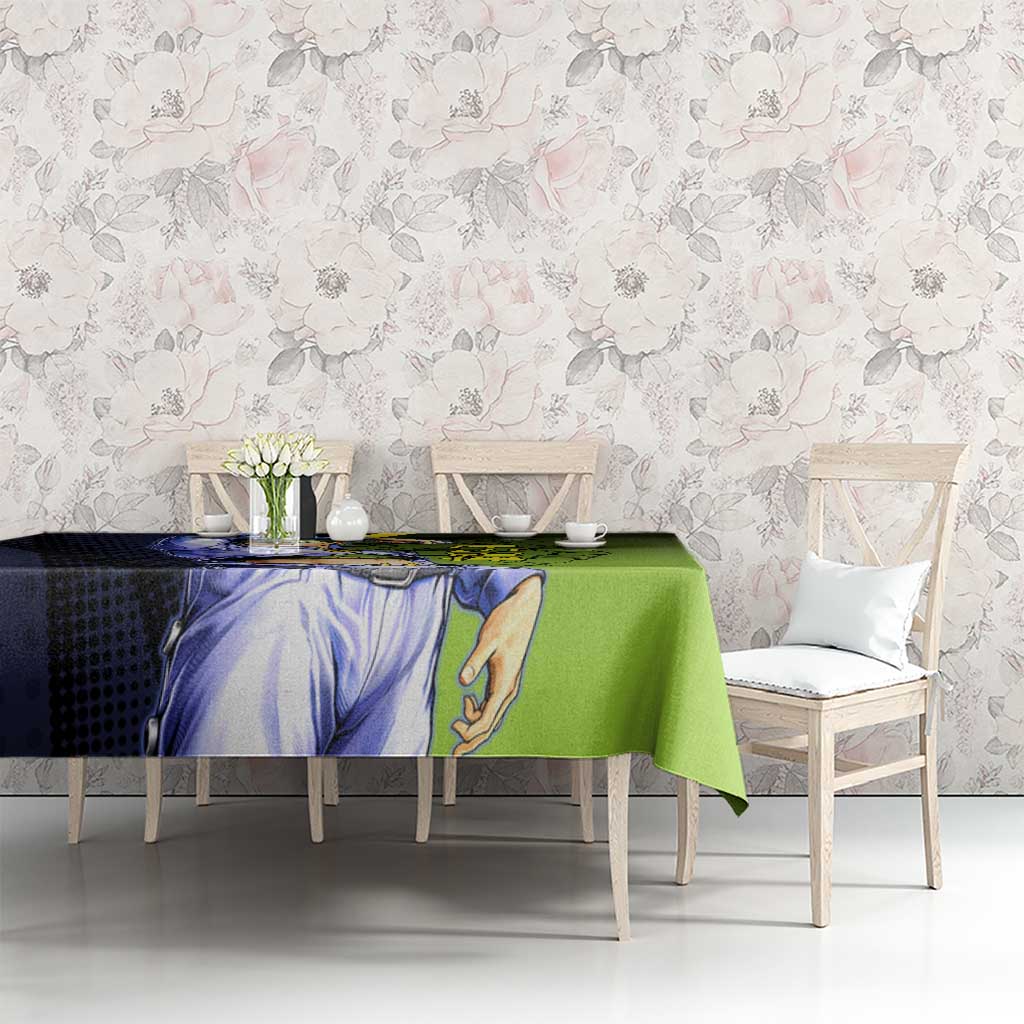 Rohan Kishibe JoJo’s Bizarre Adventure Tablecloth with Heaven's Door Stand and Manga Style - The Mazicc