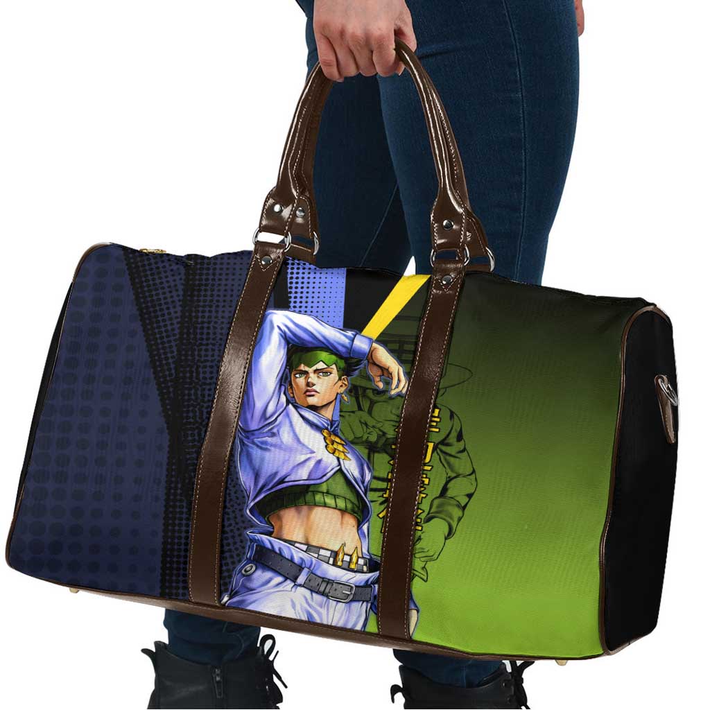 Rohan Kishibe JoJo’s Bizarre Adventure Travel Bag with Heaven's Door Stand and Manga Style - The Mazicc