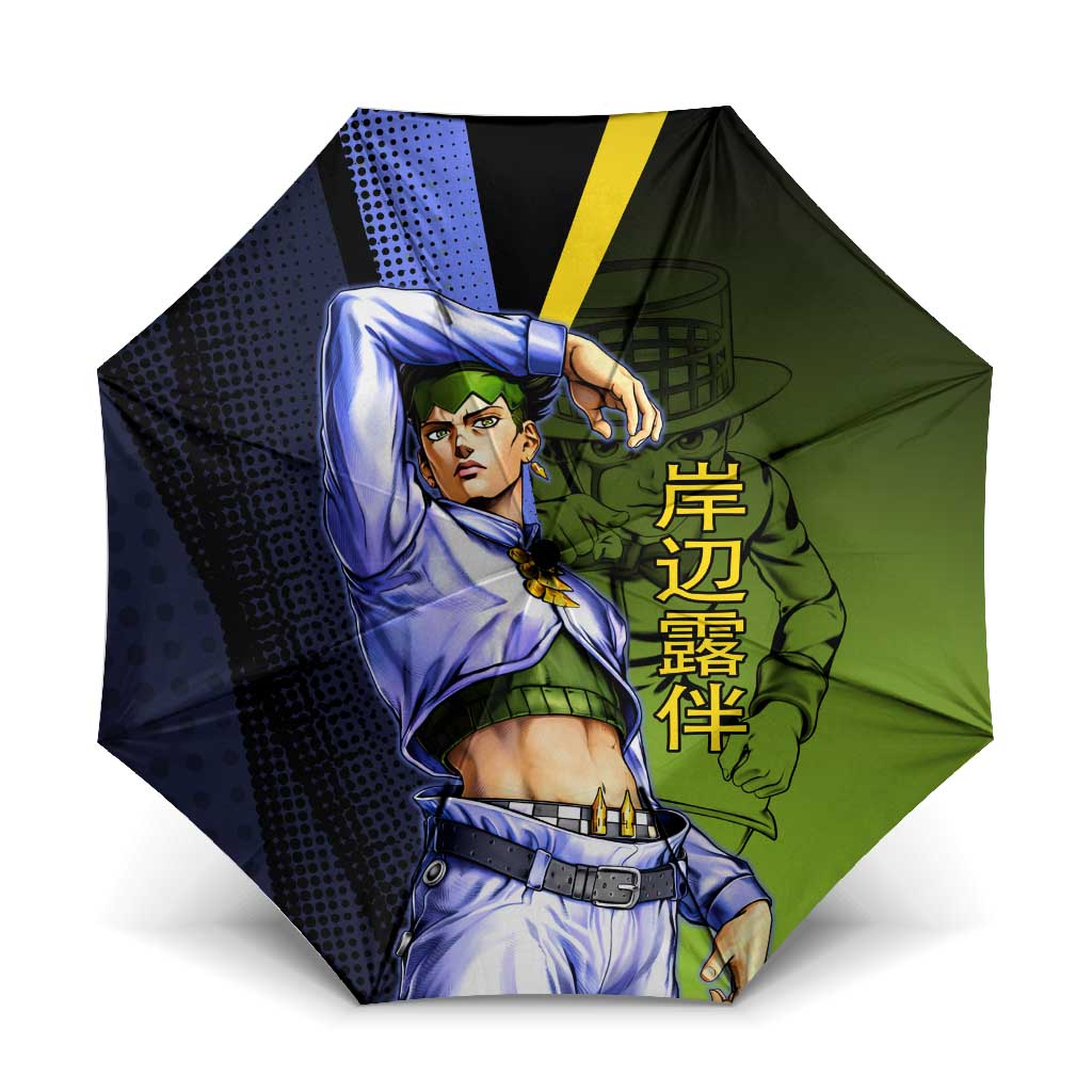 Rohan Kishibe JoJo’s Bizarre Adventure Umbrella with Heaven's Door Stand and Manga Style - The Mazicc