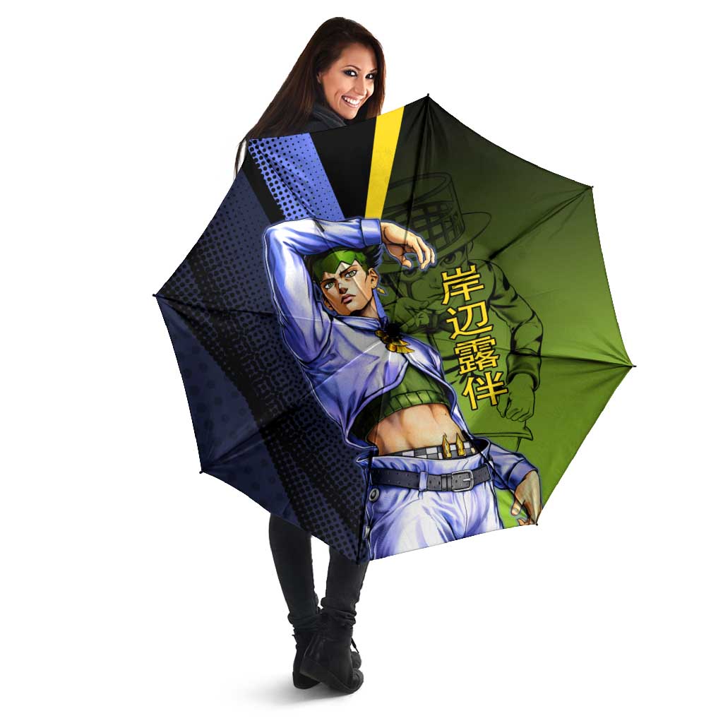 Rohan Kishibe JoJo’s Bizarre Adventure Umbrella with Heaven's Door Stand and Manga Style - The Mazicc