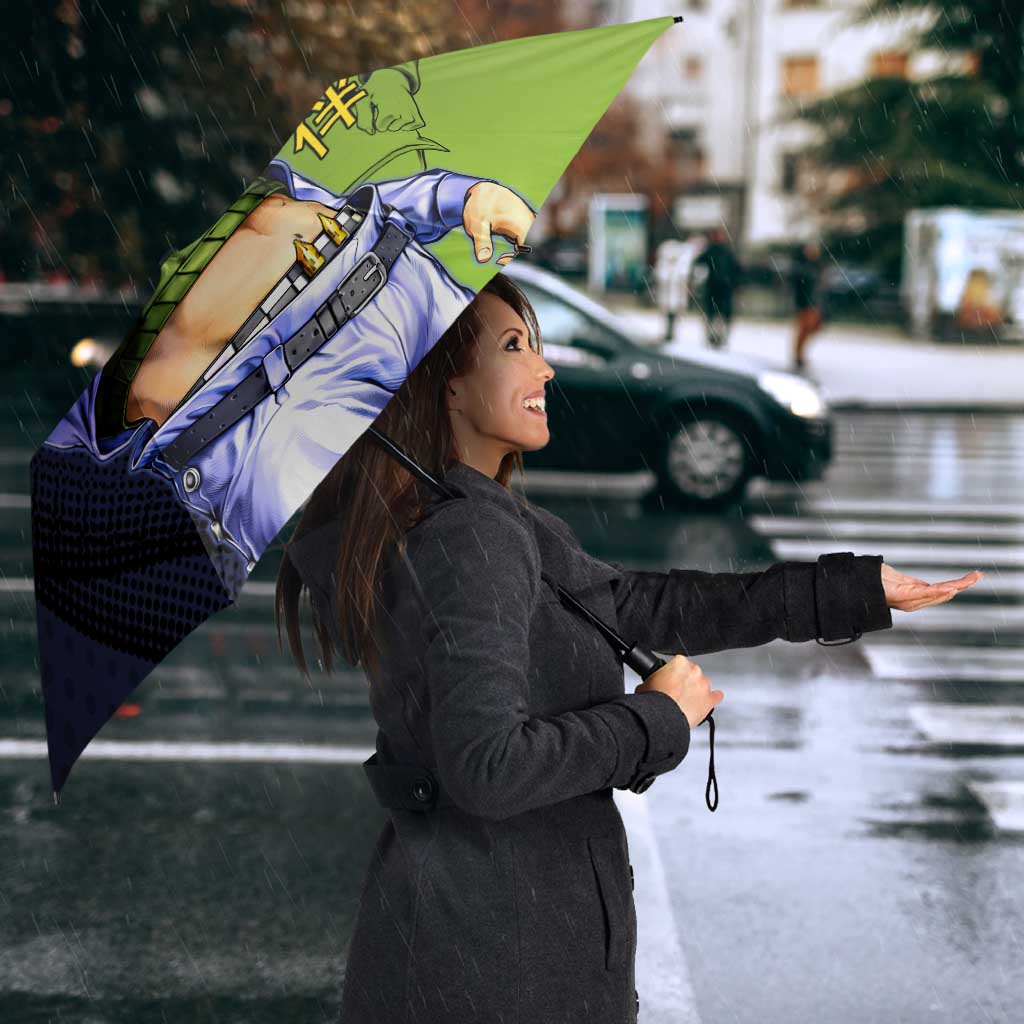 Rohan Kishibe JoJo’s Bizarre Adventure Umbrella with Heaven's Door Stand and Manga Style - The Mazicc