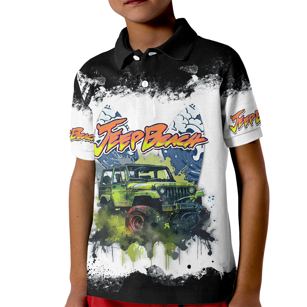 jeep-beach-2023-kid-polo-shirt-happy-20th-anniversary