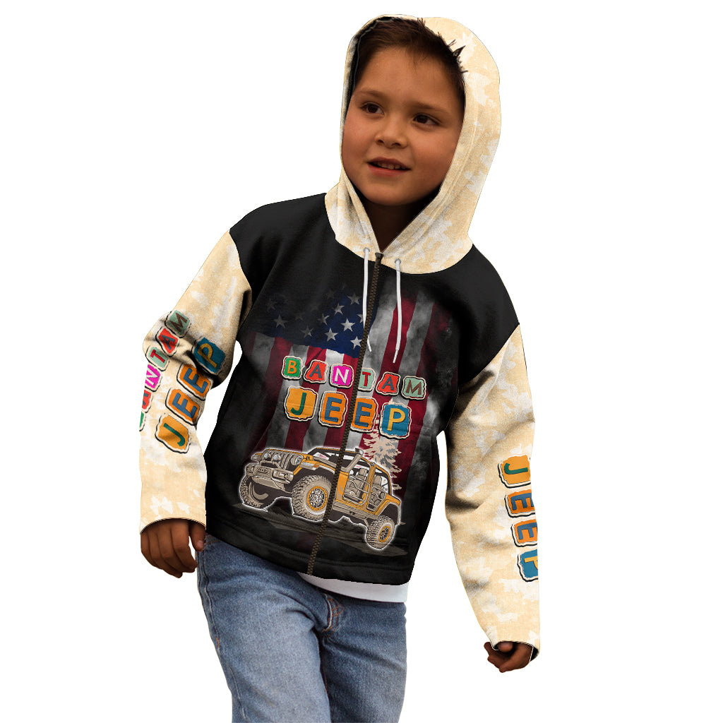 beige-jeep-camouflage-kid-hoodie-bantam-jeep-heritage-festival-2023