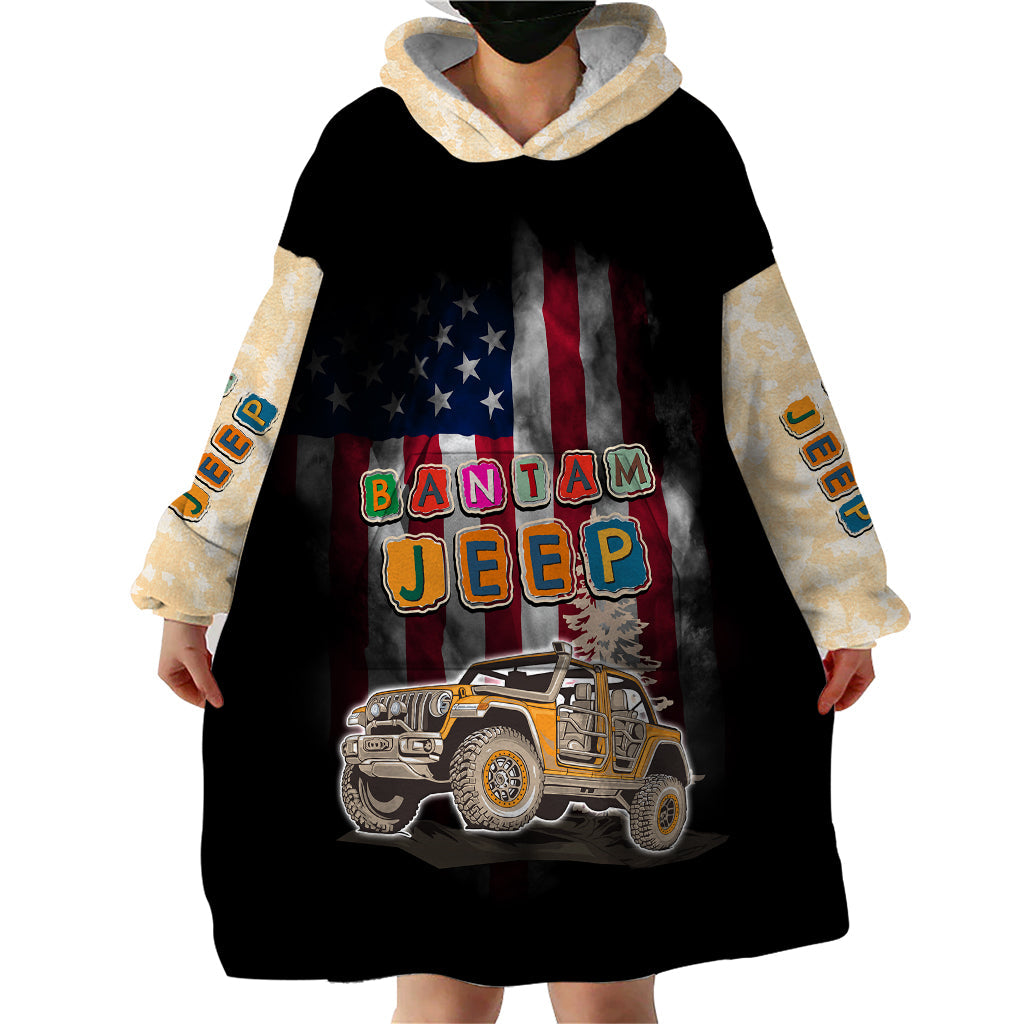 beige-jeep-camouflage-wearable-blanket-hoodie-bantam-jeep-heritage-festival-2023