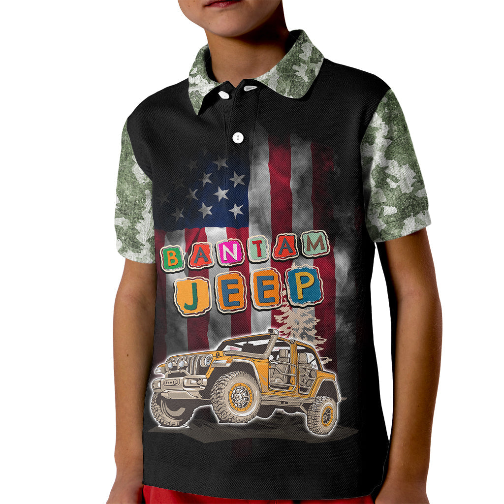 green-jeep-camouflage-kid-polo-shirt-bantam-jeep-heritage-festival-2023