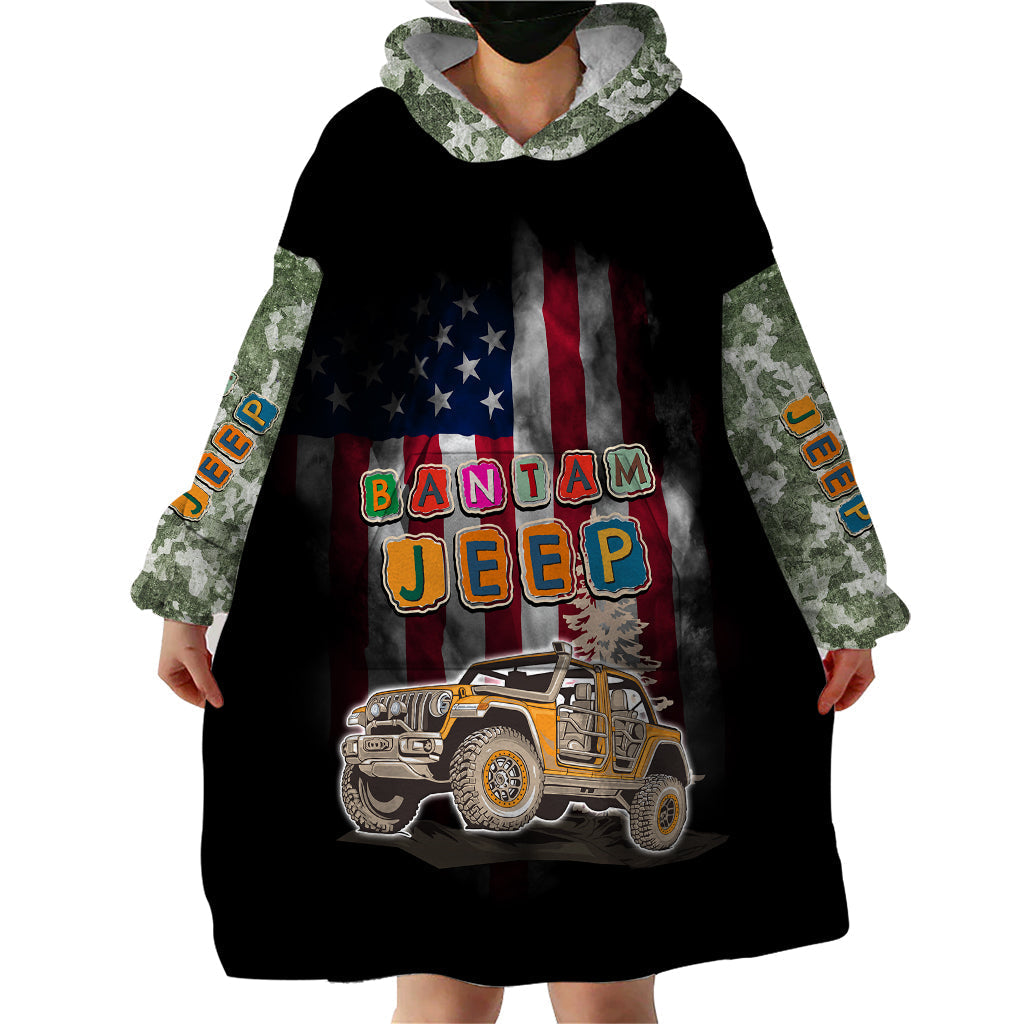 green-jeep-camouflage-wearable-blanket-hoodie-bantam-jeep-heritage-festival-2023