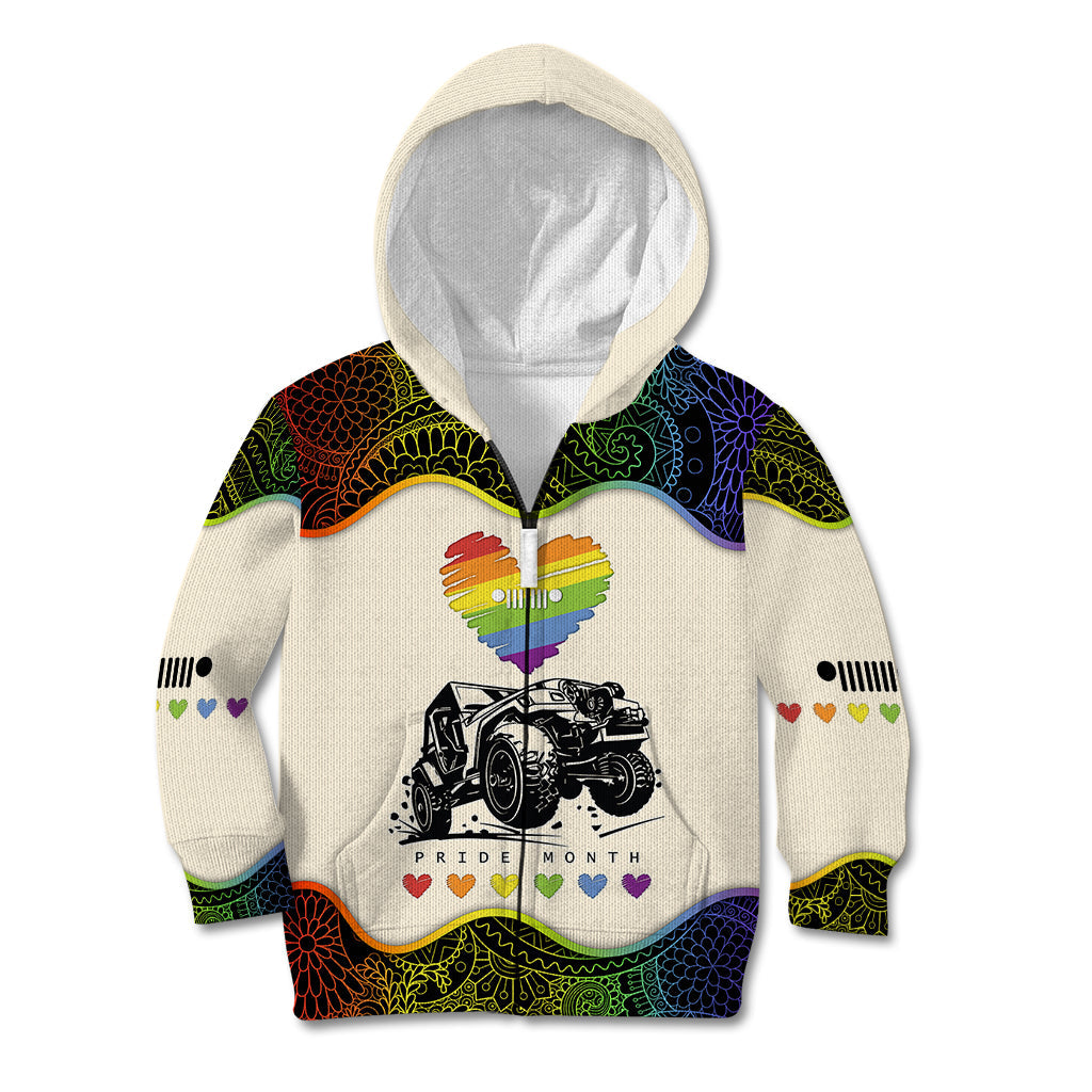 jeep-pride-month-kid-hoodie-floral-pattern-and-heart-with-lgbt-flag