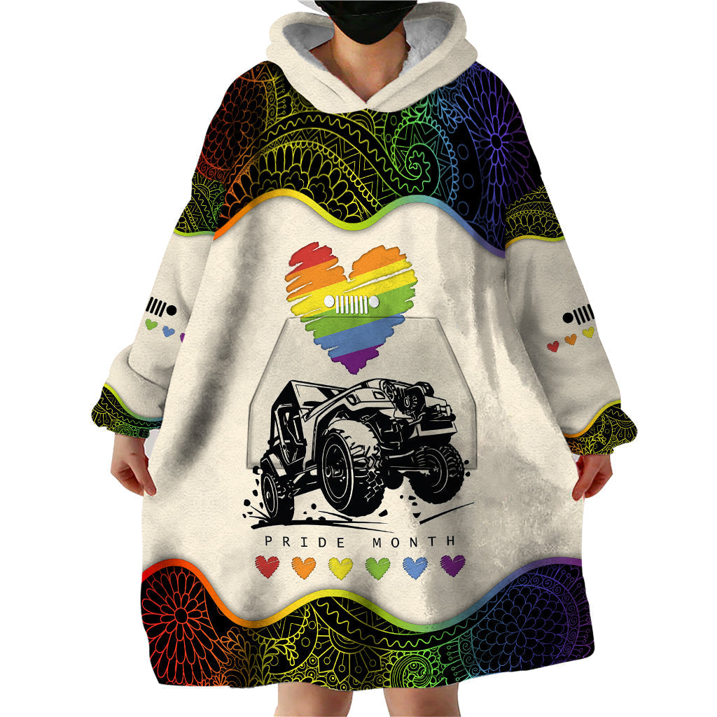 jeep-pride-month-wearable-blanket-hoodie-floral-pattern-and-heart-with-lgbt-flag