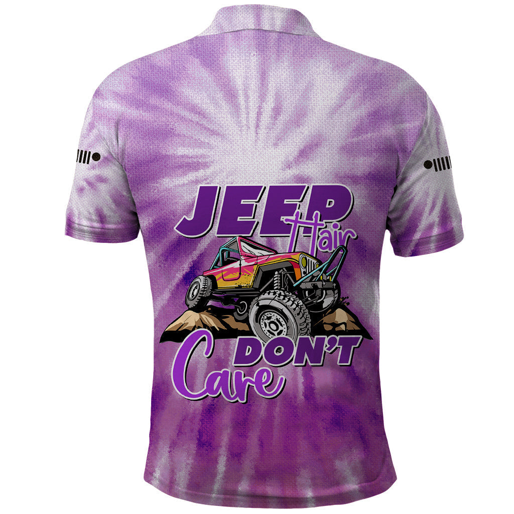 violet-jeep-tie-dye-polo-shirt-jeep-hair-dont-care