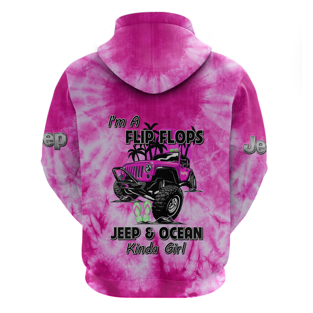 pink-jeep-tie-dye-hoodie-im-a-flip-flops-jeep-and-ocean-kinda-girl