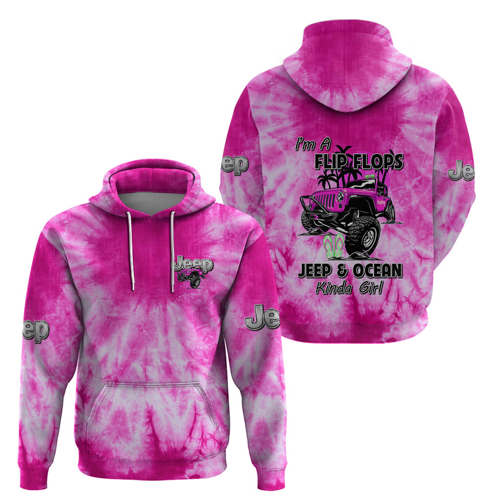 pink-jeep-tie-dye-hoodie-im-a-flip-flops-jeep-and-ocean-kinda-girl
