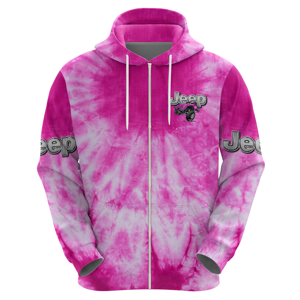 pink-jeep-tie-dye-hoodie-im-a-flip-flops-jeep-and-ocean-kinda-girl