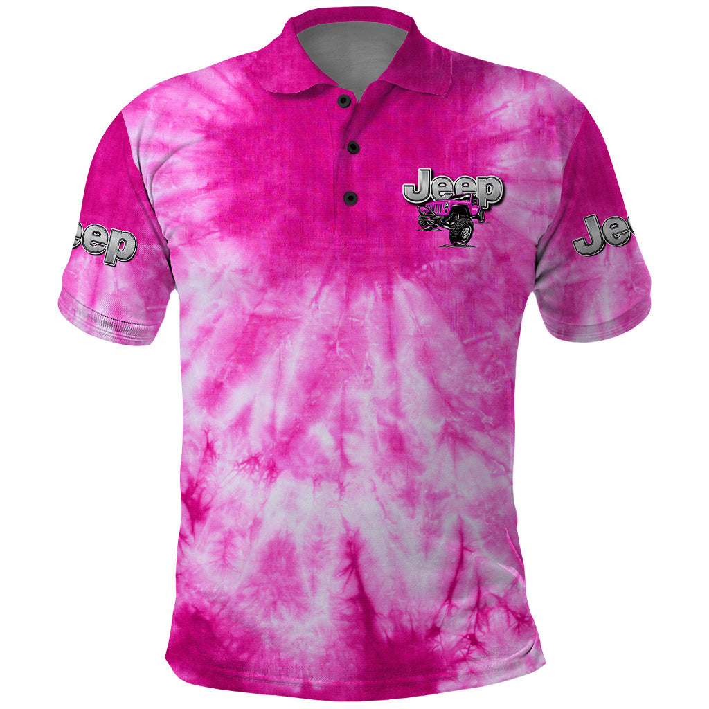 pink-jeep-tie-dye-polo-shirt-im-a-flip-flops-jeep-and-ocean-kinda-girl