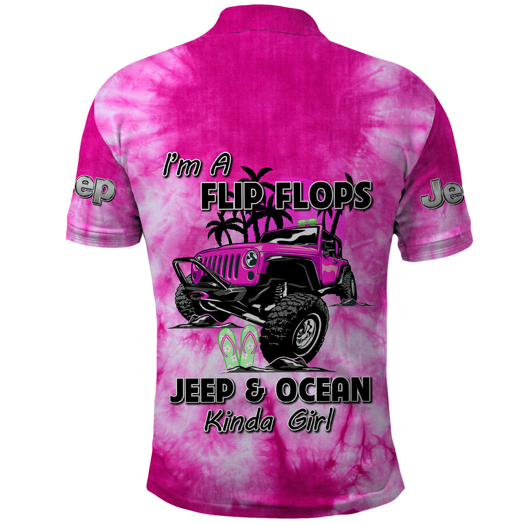 pink-jeep-tie-dye-polo-shirt-im-a-flip-flops-jeep-and-ocean-kinda-girl