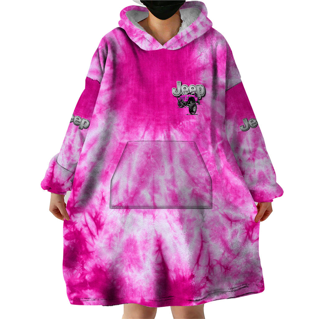 pink-jeep-tie-dye-wearable-blanket-hoodie-im-a-flip-flops-jeep-and-ocean-kinda-girl