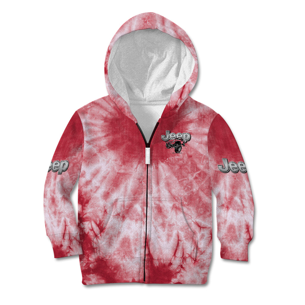 red-jeep-tie-dye-kid-hoodie-im-a-flip-flops-jeep-and-ocean-kinda-girl