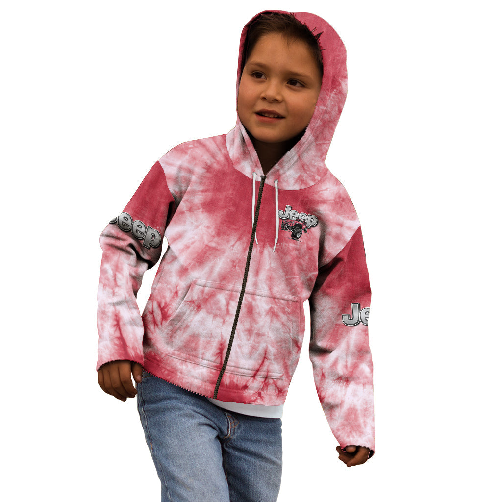 red-jeep-tie-dye-kid-hoodie-im-a-flip-flops-jeep-and-ocean-kinda-girl
