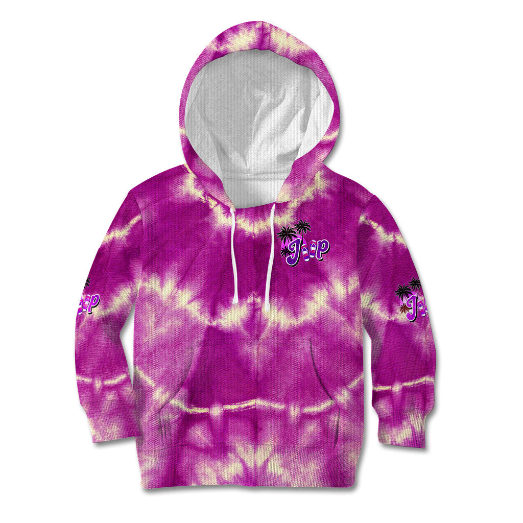 pink-jeep-tie-dye-kid-hoodie-im-a-flip-flops-jeep-and-ocean-kinda-girl-ver02