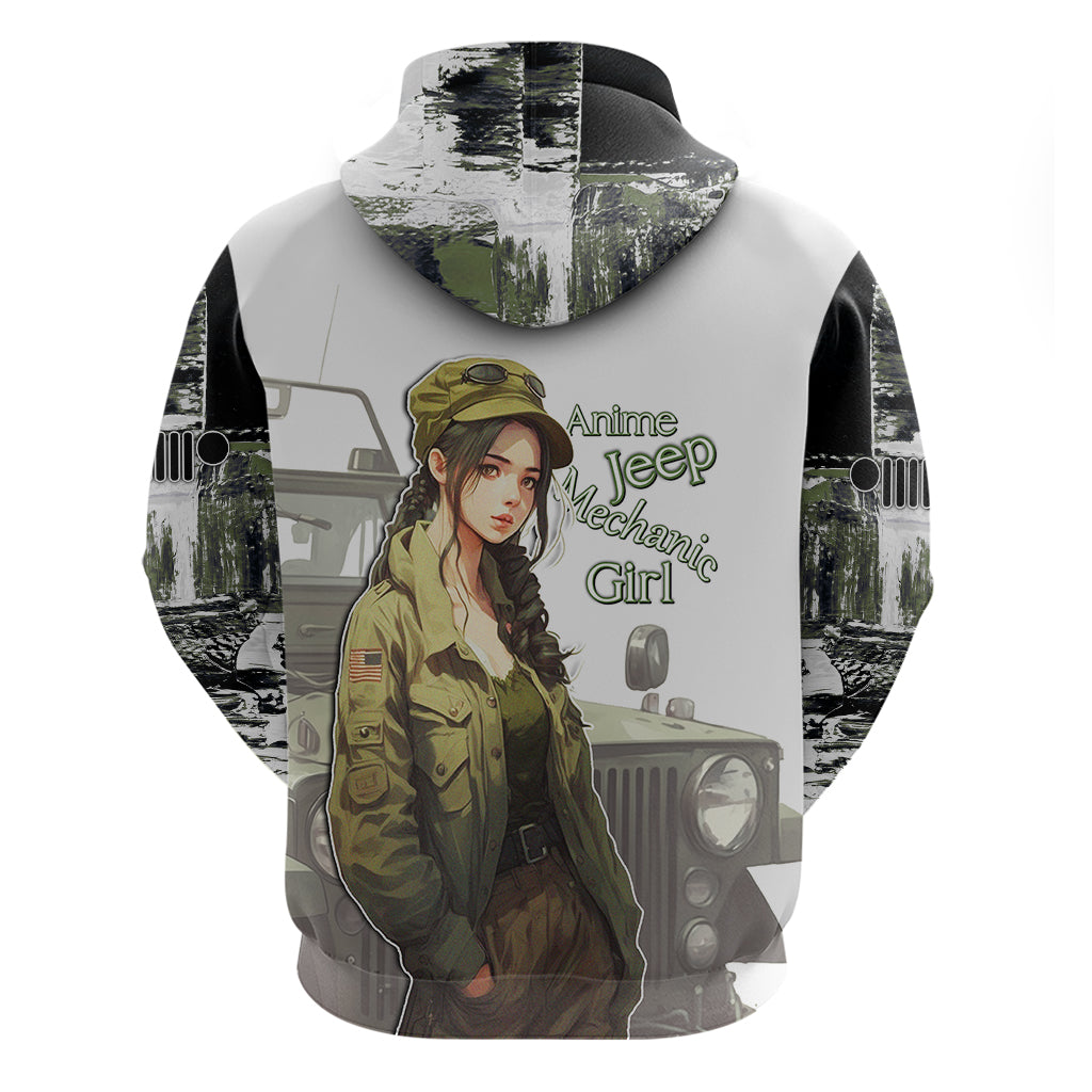 jeep-camouflage-hoodie-anime-jeep-machanic-girl
